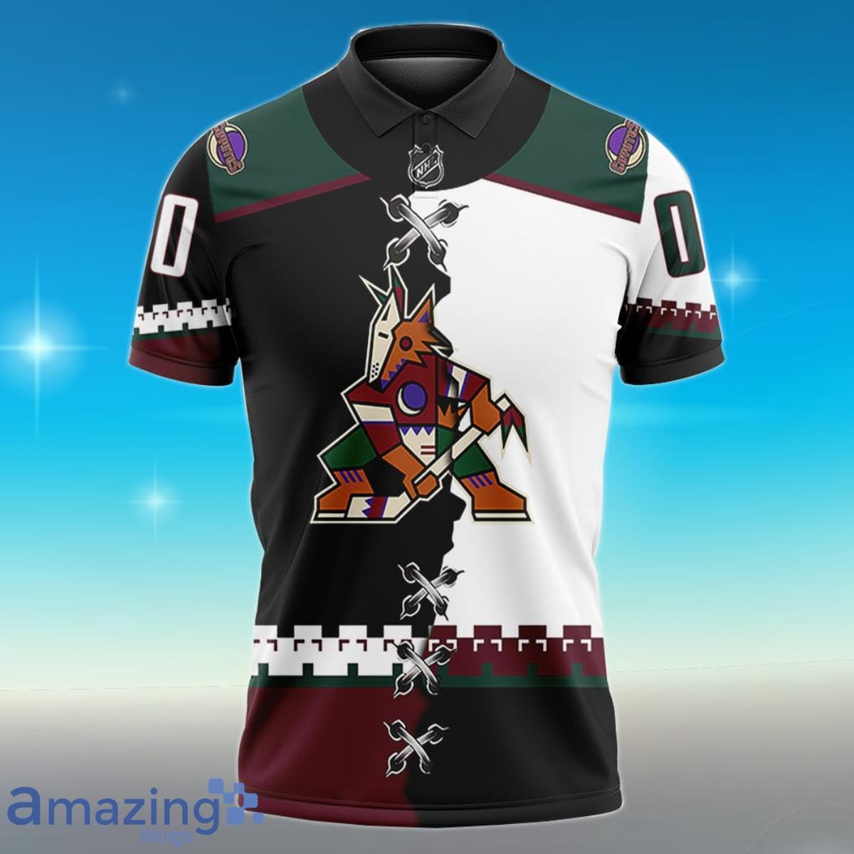 Personalized NHL Arizona Coyotes Mix Color Jersey 2023 Shirt
