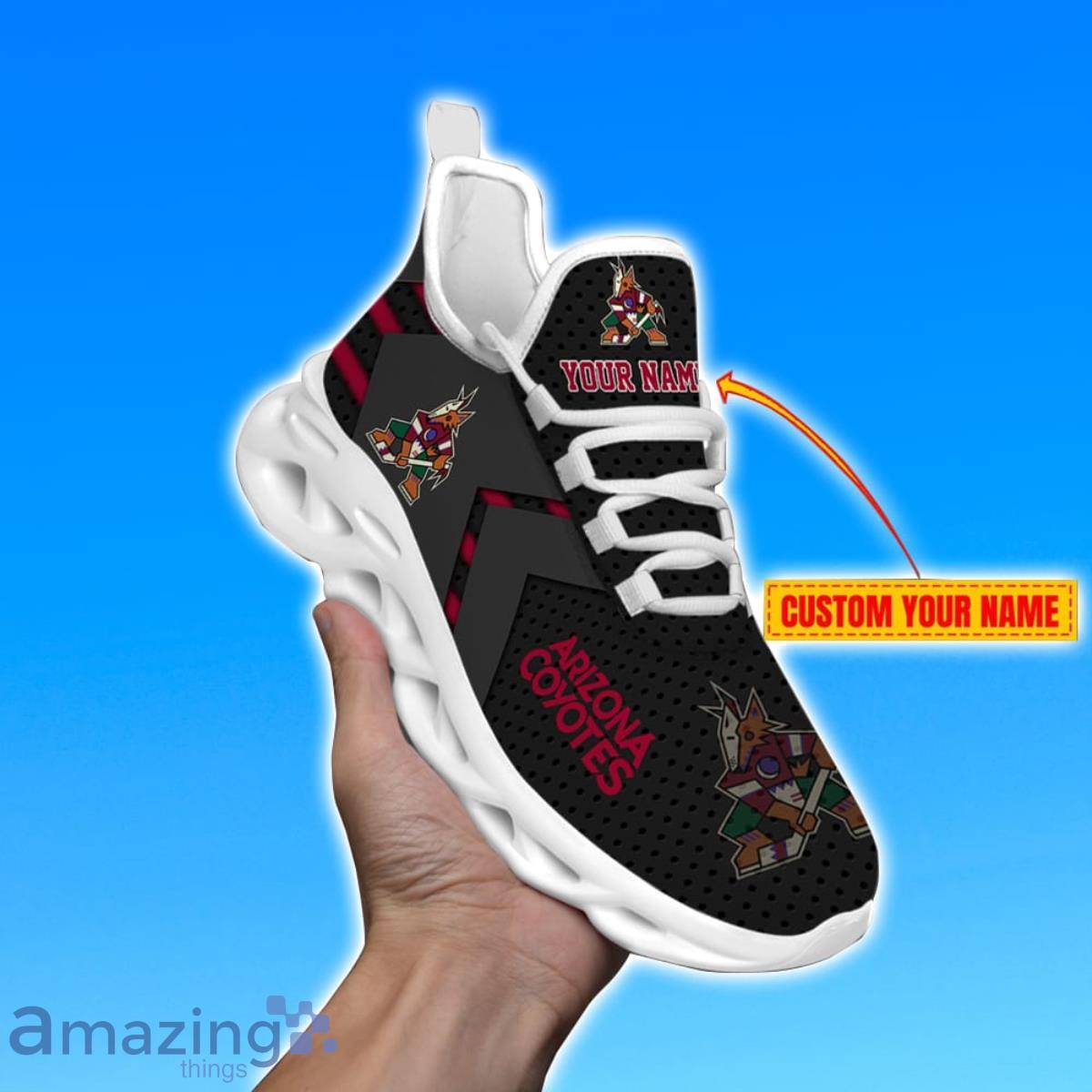 Arizona Coyotes Personalized NHL Luxury Max Soul Shoes Gift Fans image Arizona Coyotes Personalized NHL Luxury Max Soul Shoes Gift Fans Product Photo 2