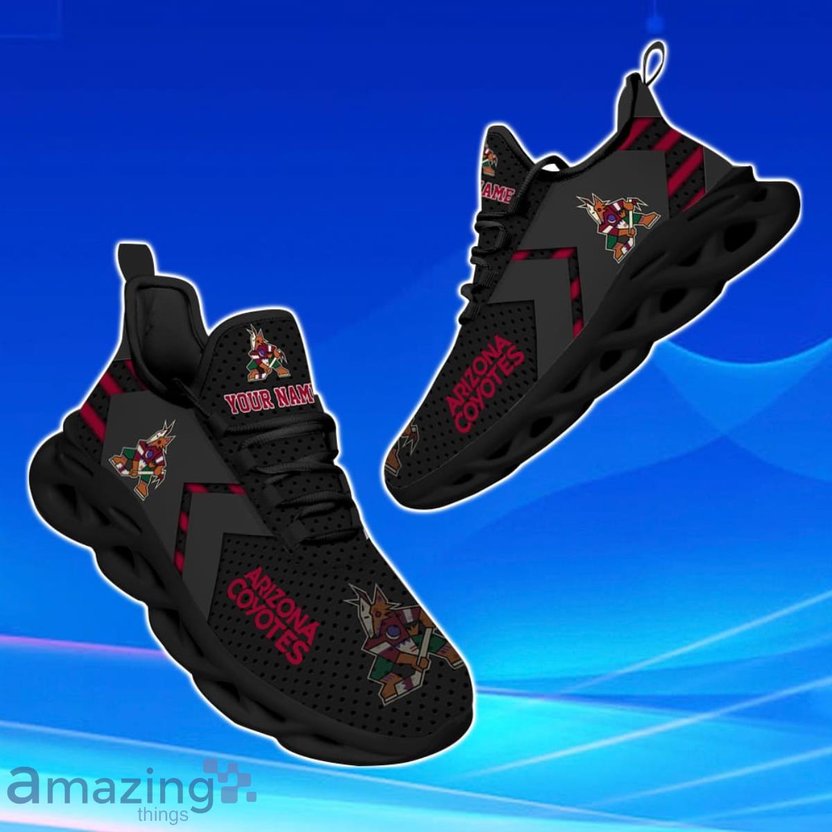 Arizona Coyotes Personalized NHL Luxury Max Soul Shoes Gift Fans image Arizona Coyotes Personalized NHL Luxury Max Soul Shoes Gift Fans Product Photo 3