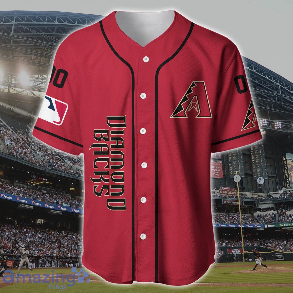 Arizona Diamondbacks Baseball Jersey MLB Custom Name Number 3XL | PrintWizards Store