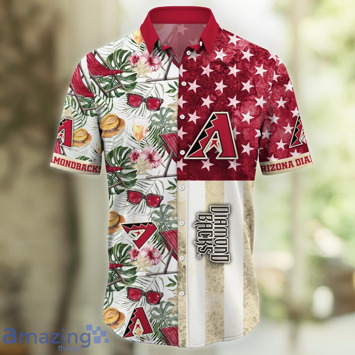 Arizona Diamondbacks MLB Flower Hawaiian Shirt Impressive Gift For Fans