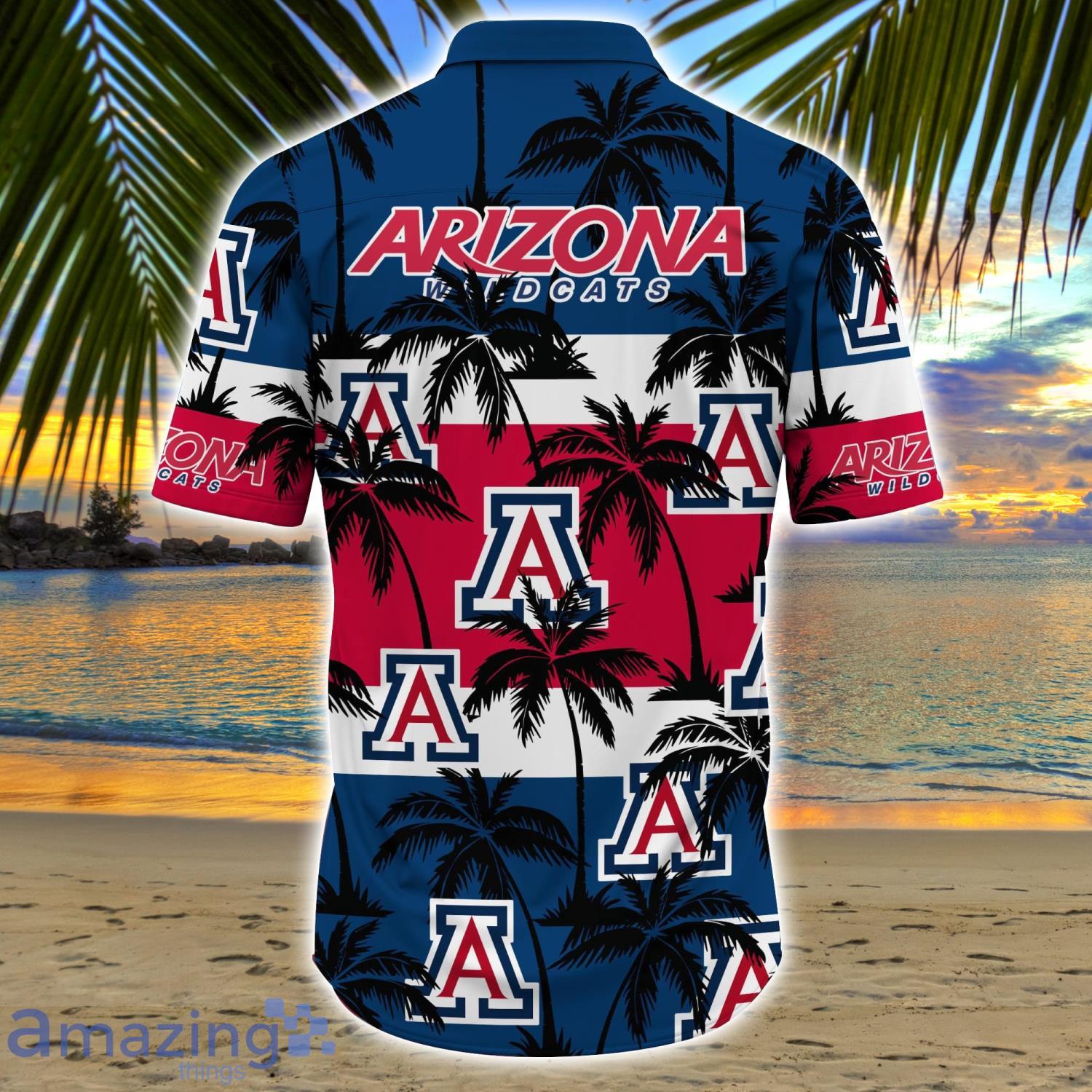 Arizona Cardinals All Over Print Logo And Coconut Trending Summer Gift  Aloha Hawaiian Shirt