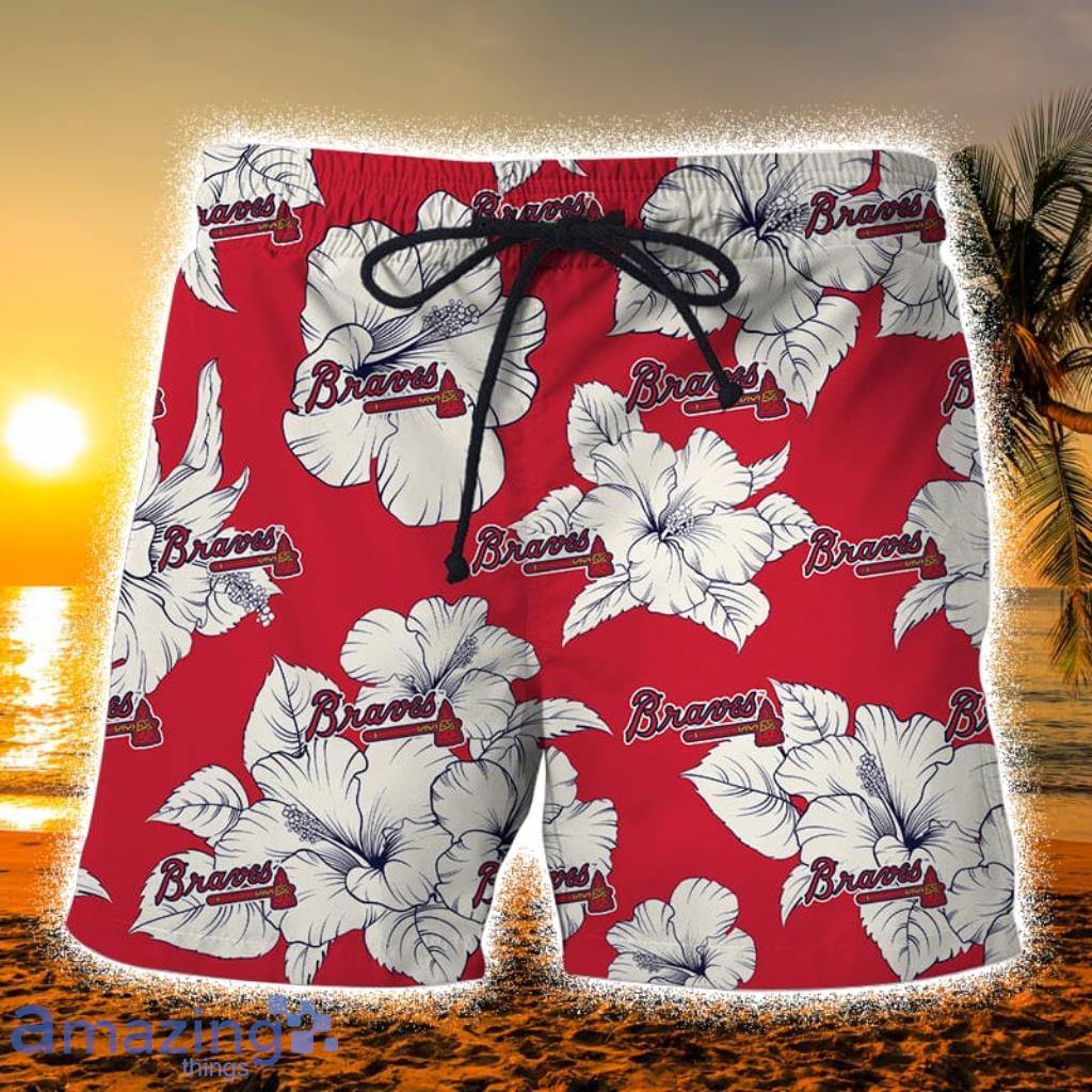 Gift For Fan Atlanta Braves Hawaiian Shirt With Bra Pockets For