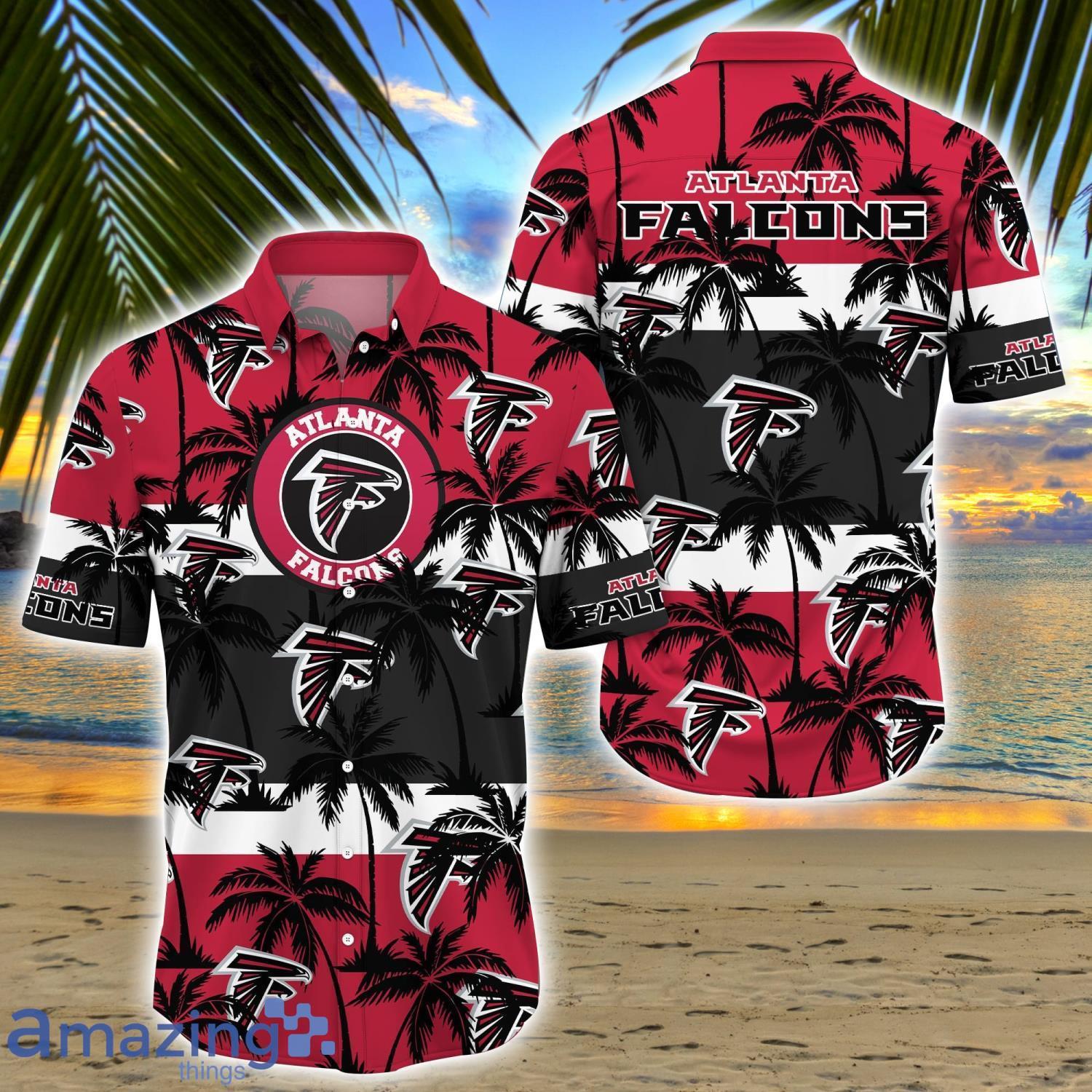 Atlanta Falcons All Over Print Logo And Coconut Trending Summer Gift Aloha Hawaiian Shirt Product Photo 1