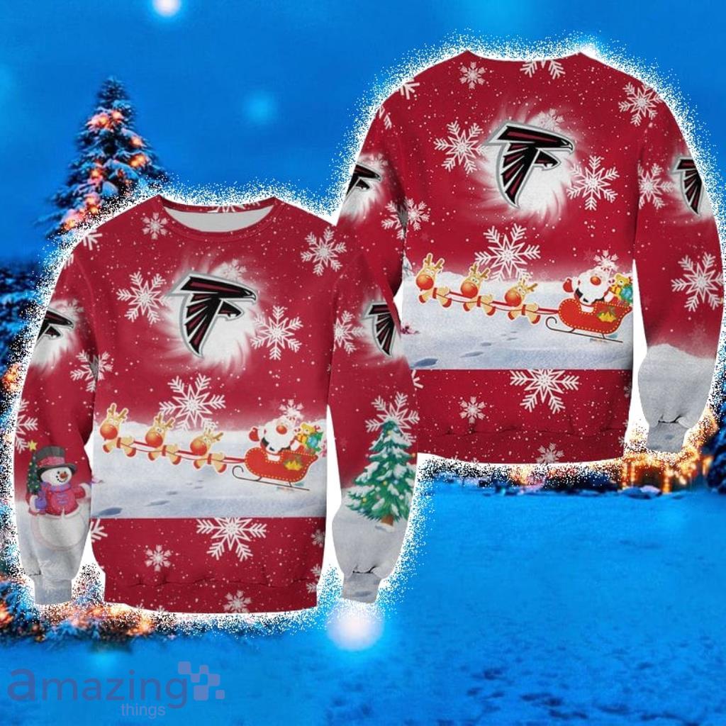 Atlanta Falcons Christmas Sweatshirt Sweater 3D Gift For Fans - Limotees