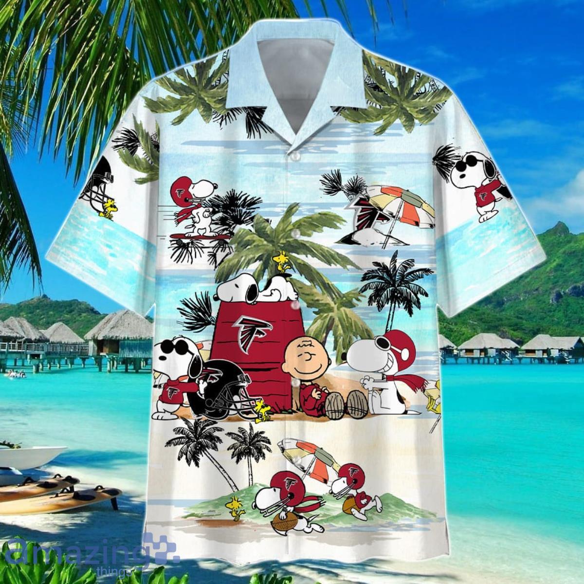 Atlanta Falcons Hawaiian Shirt Best Gift For Men And Women Fans image Atlanta Falcons Hawaiian Shirt Best Gift For Men And Women Fans Product Photo 2