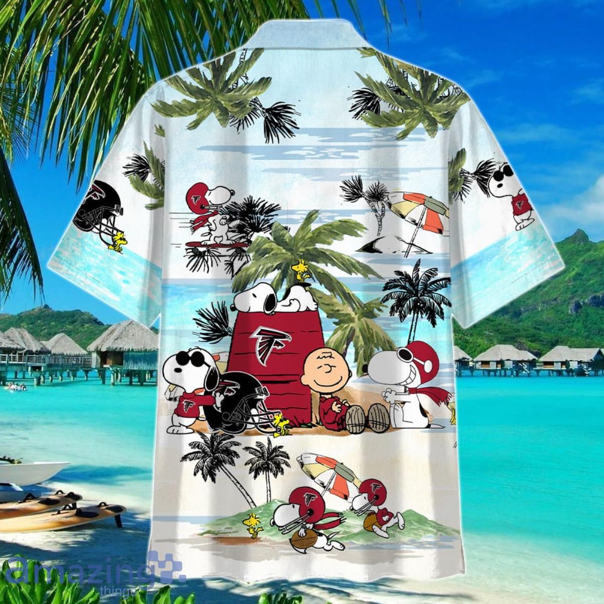 Atlanta Falcons Hawaiian Shirt Best Gift For Men And Women Fans image Atlanta Falcons Hawaiian Shirt Best Gift For Men And Women Fans Product Photo 3