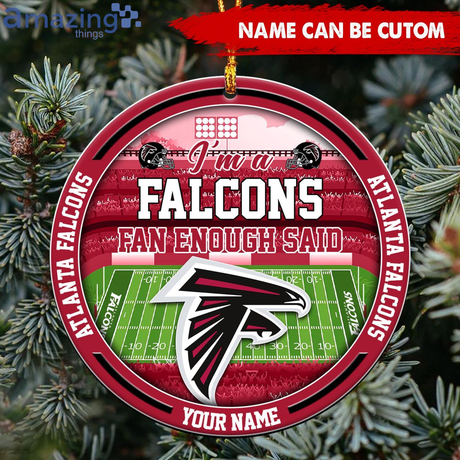 Atlanta Falcons NFL Christmas Ornament Custom Name For Fans Product Photo 2