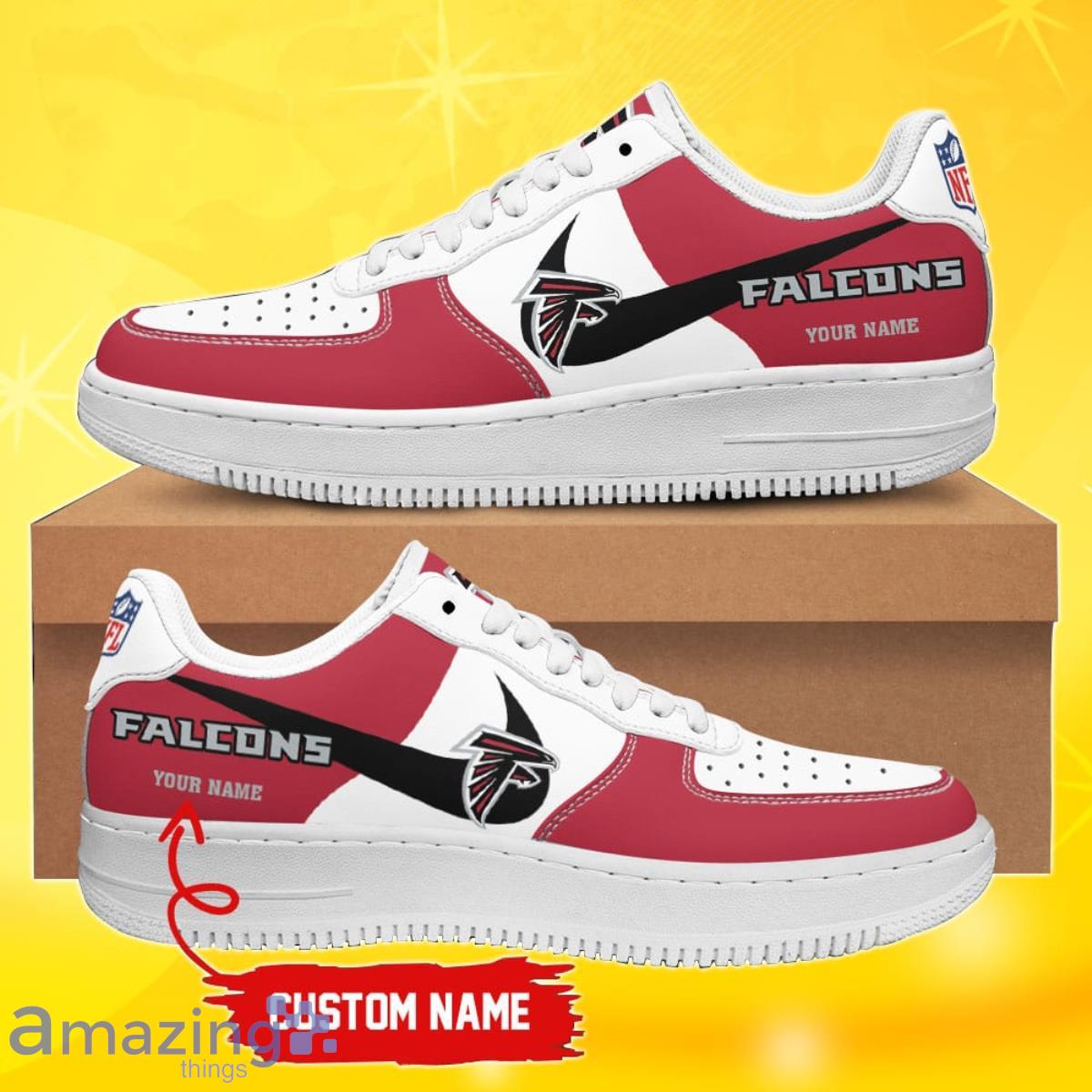 Funny Atlanta Falcons Shoes NFL Air Force Shoes Gift For Family