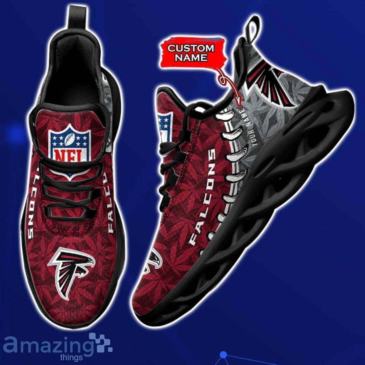 Atlanta Falcons Fans Gift Custom Name Max Soul Shoes Sneakers