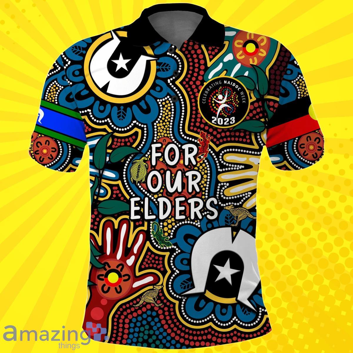 Australia NAIDOC Week 2023 Polo Shirt For Our Elders Indigenous Best Gift Product Photo 1