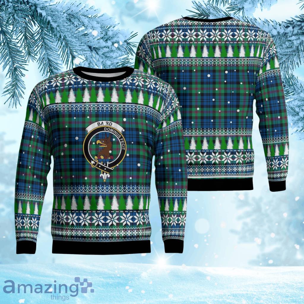 Baird Ancient Crest Tartan Christmas Ugly Sweater 3D Gift For Men And Women Product Photo 1