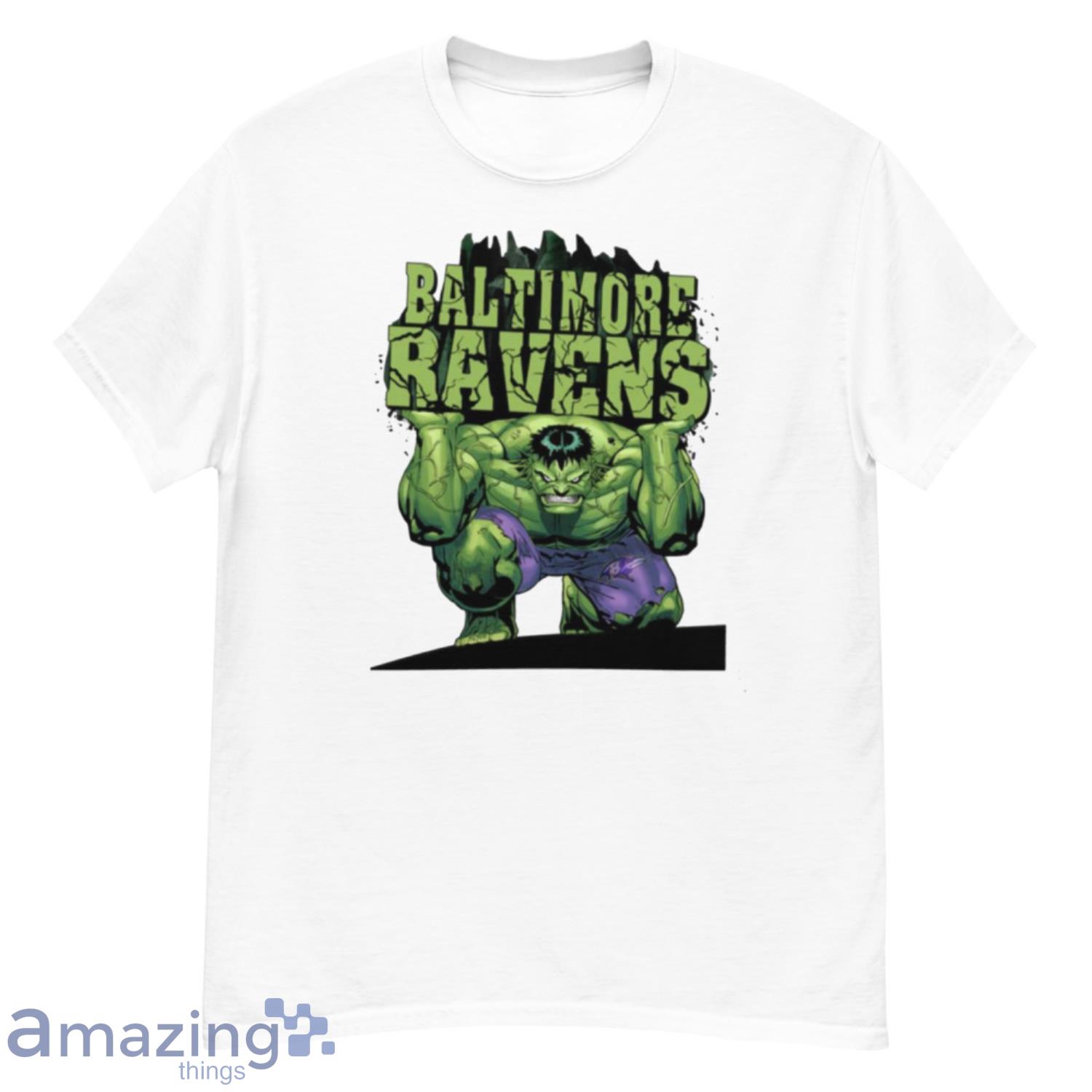 Baltimore Ravens NFL Football Incredible Hulk Marvel Avengers