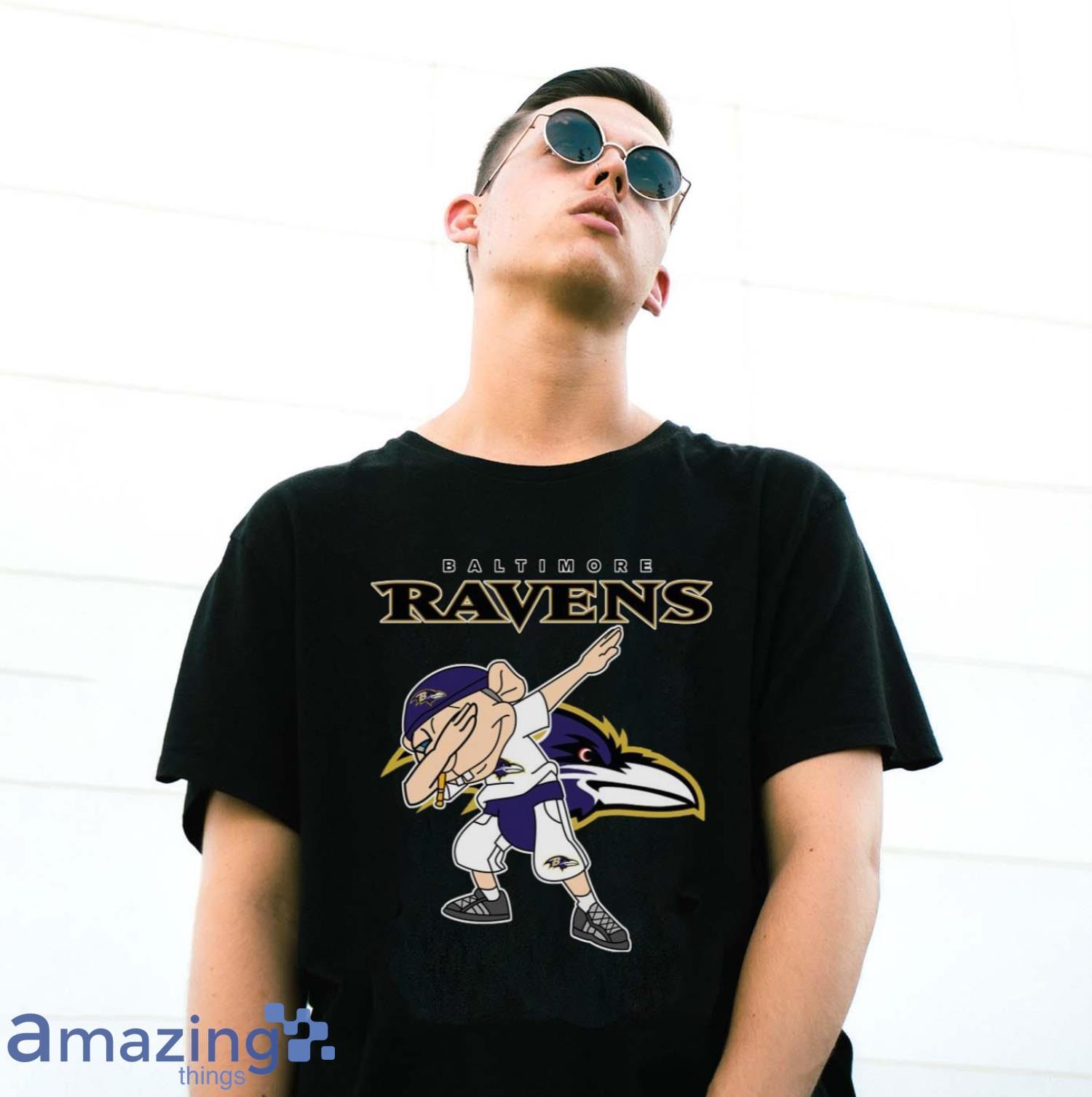Baltimore Ravens NFL Football Jeffy Dabbing Sports T Shirt For Men