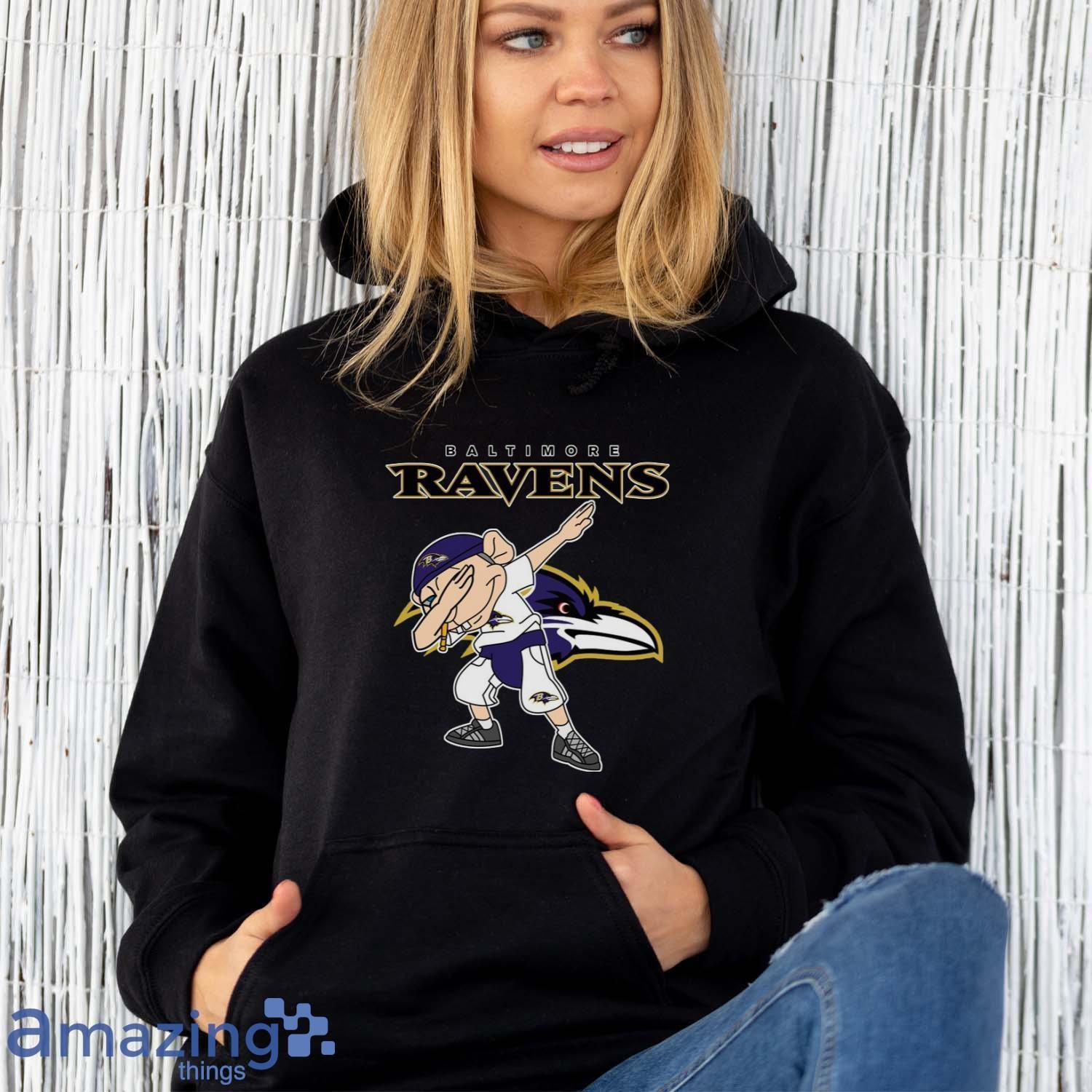 Baltimore Ravens NFL Hoodie USA Football Sweatshirt Purple Mens