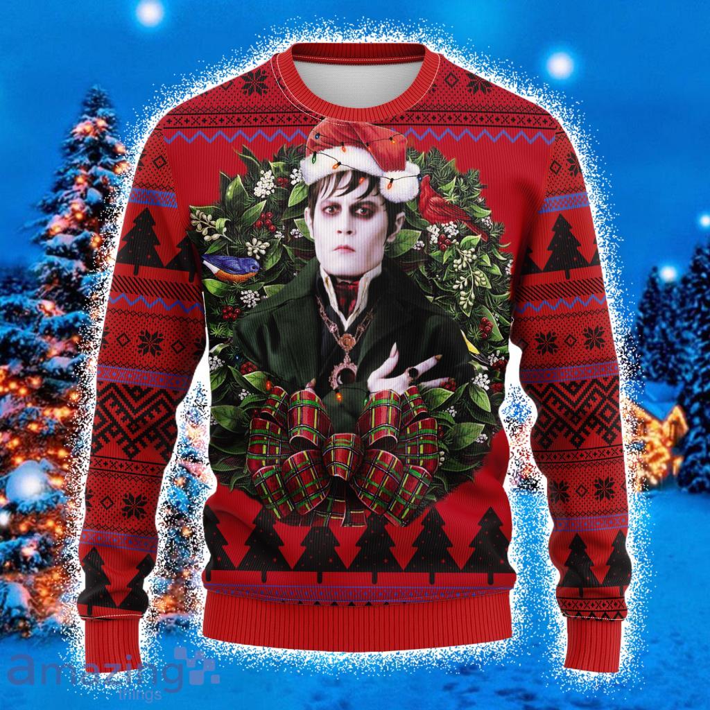 Barnabas Collins Dark Shadows Noel Mc Ugly Christmas Sweater 3D Gift For Men And Women Product Photo 1