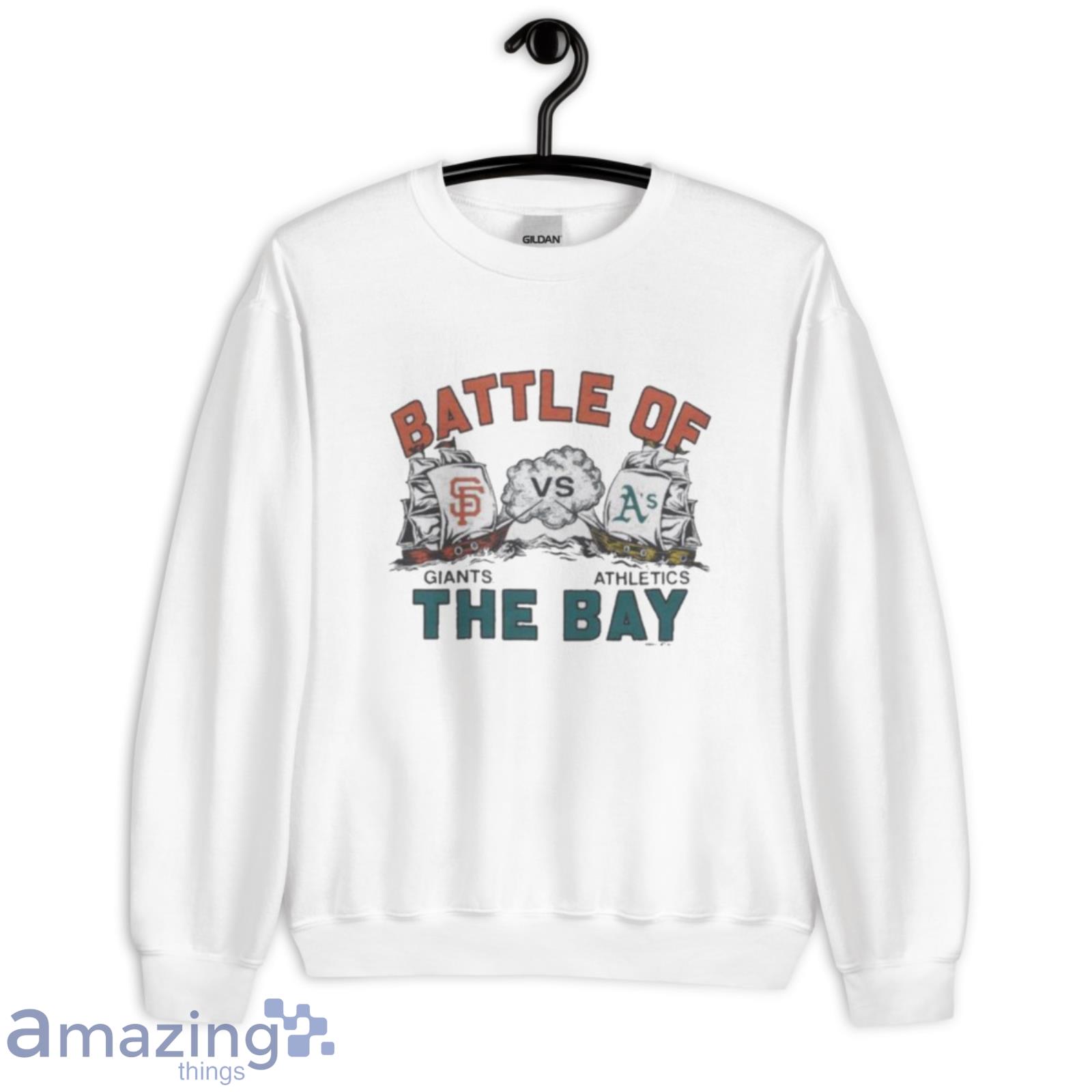 Battle Of The Bay San Francisco Giants Vs Oakland Athletics Shirt