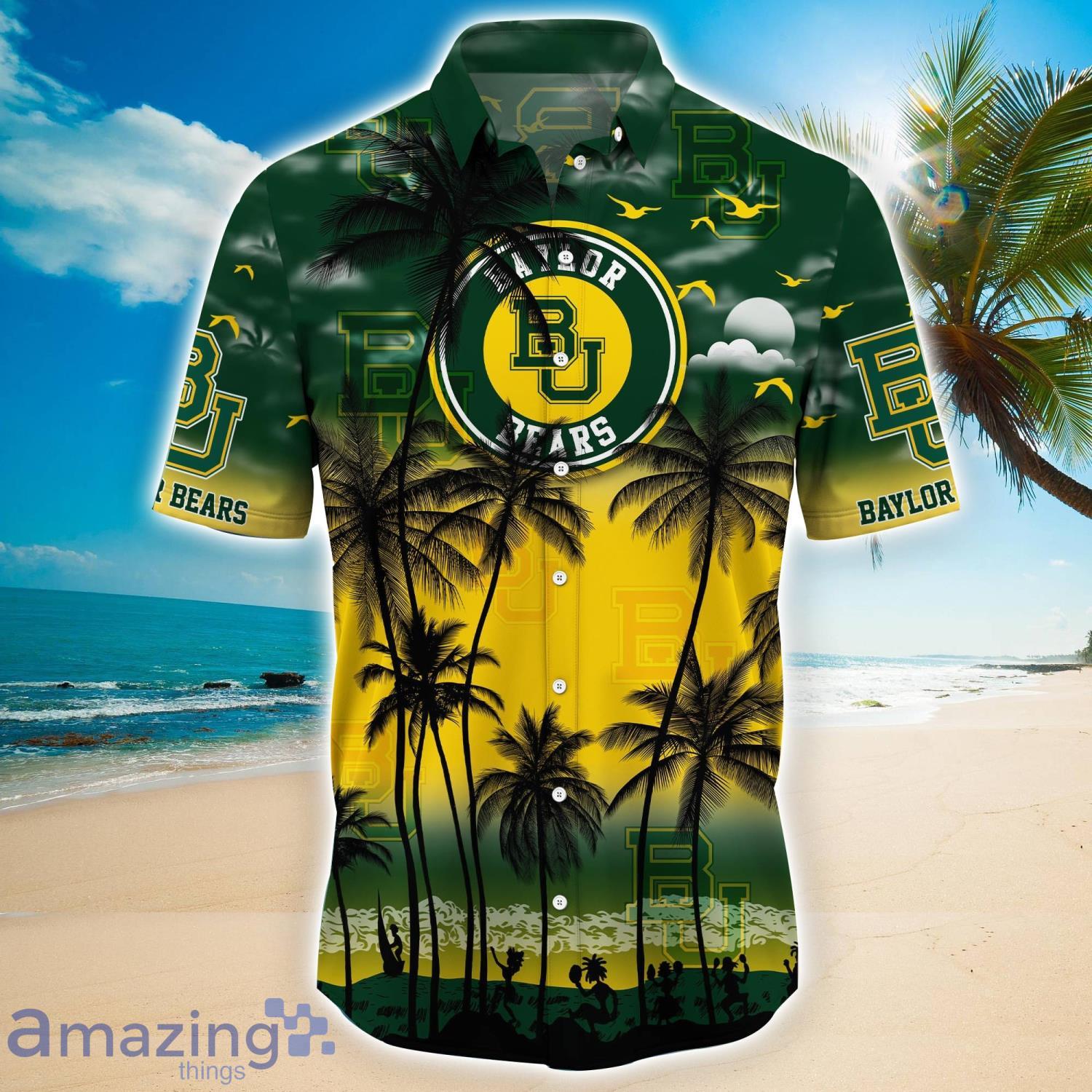 Trending] Buy New Custom Baylor Bear Jersey Yellow