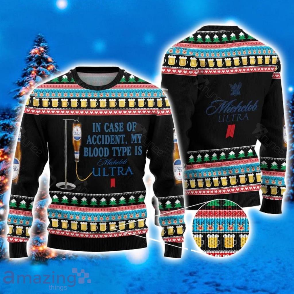 Michelob Ultra Christmas Gift Ugly Christmas Sweater