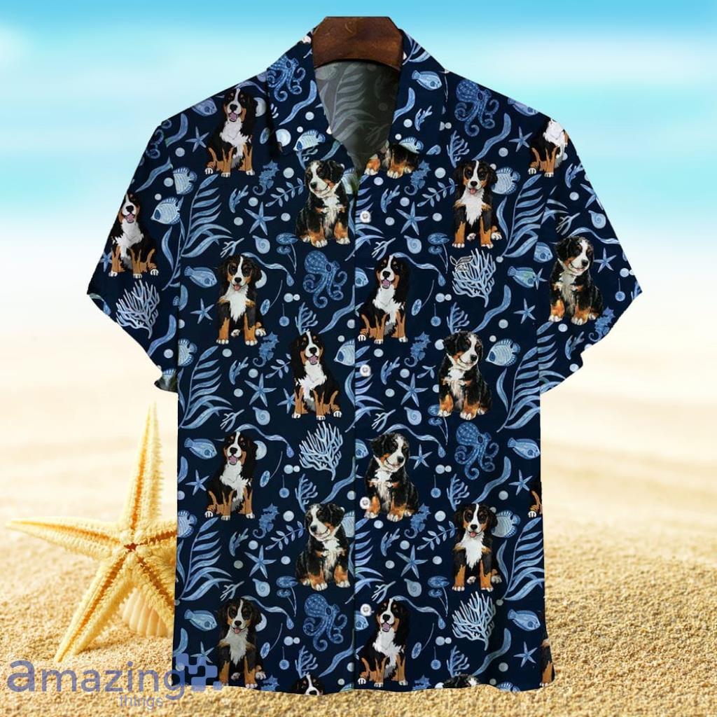Bernese Mountain Hawaiian Shirt Tropical Lover Xmas Gift Product Photo 1