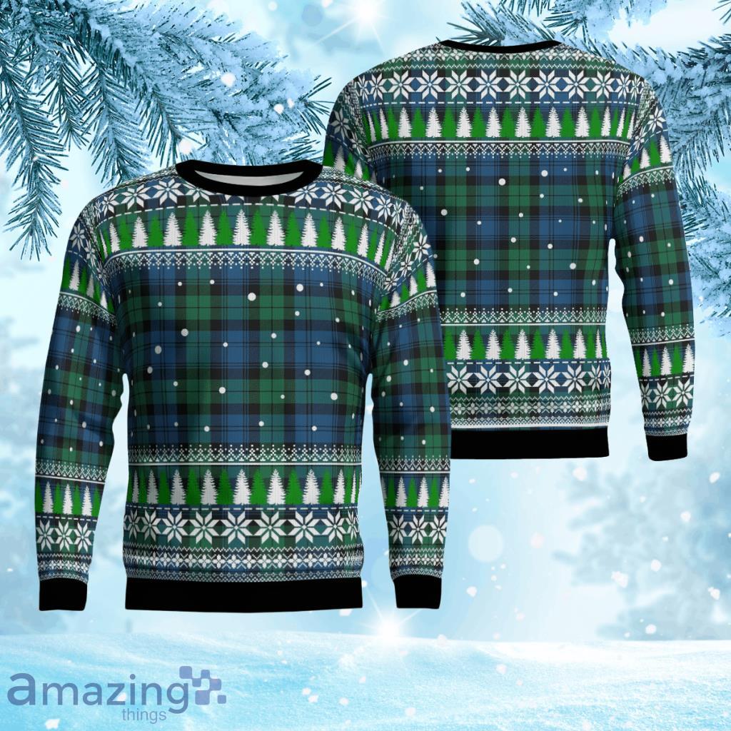 Blackwatch Ancient Tartan Christmas Ugly Sweater 3D Gift For Men And Women Product Photo 1