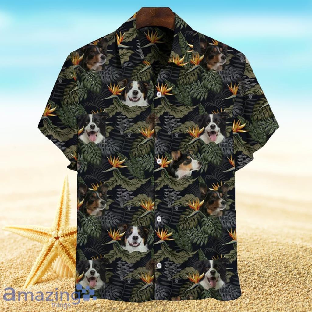 Border Collie Hawaiian Shirt Gift For Dog Lovers Product Photo 1