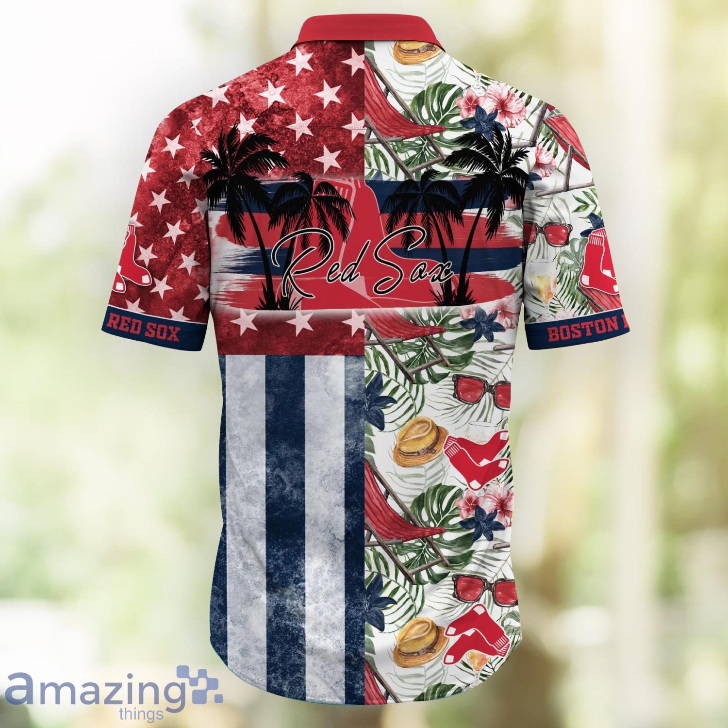 Boston Red Sox MLB Hawaiian Shirt Trending For This Summer Customize Shirt  Any Team - Trendy Aloha