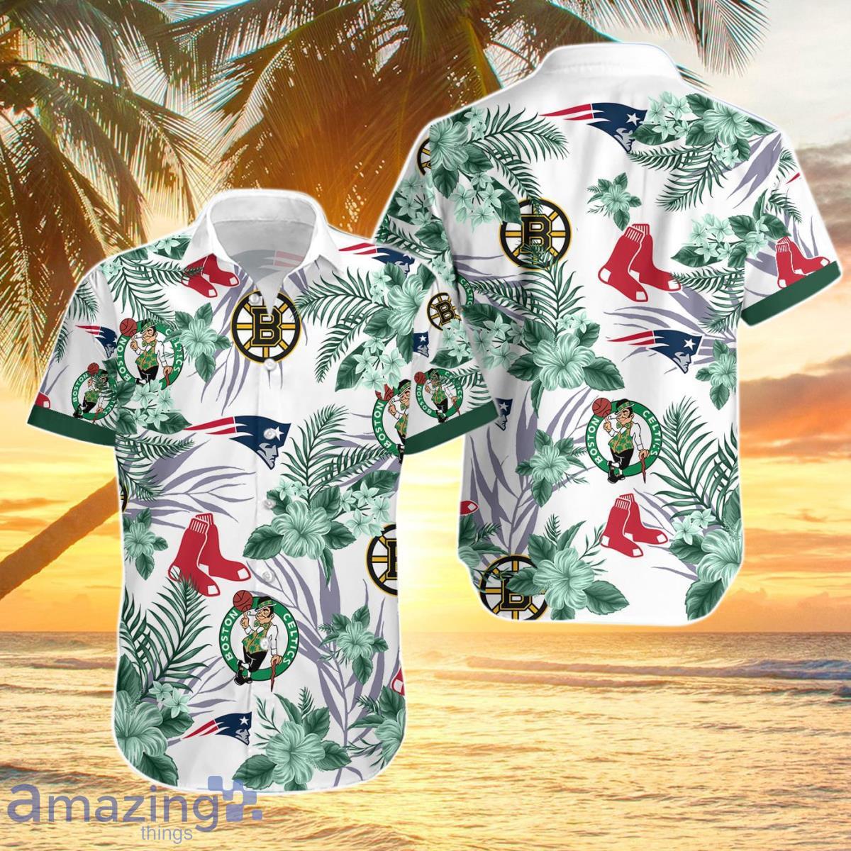 Boston Sports Green Hawaiian Shirt Best Gift For Fans Men And Women Product Photo 1