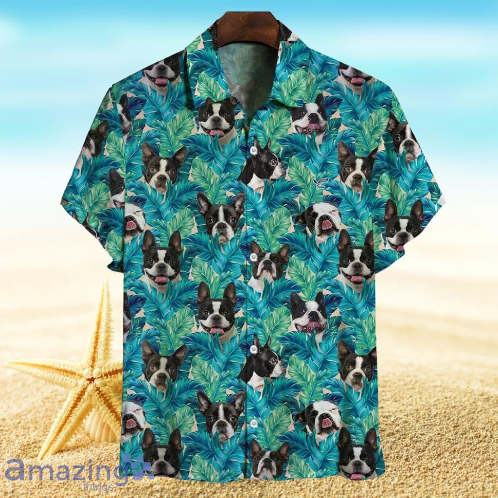 Boston Terrrier Hawaiian Shirt - Hawaiian Shirts Gifts - Gift For Dog Lovers Product Photo 1