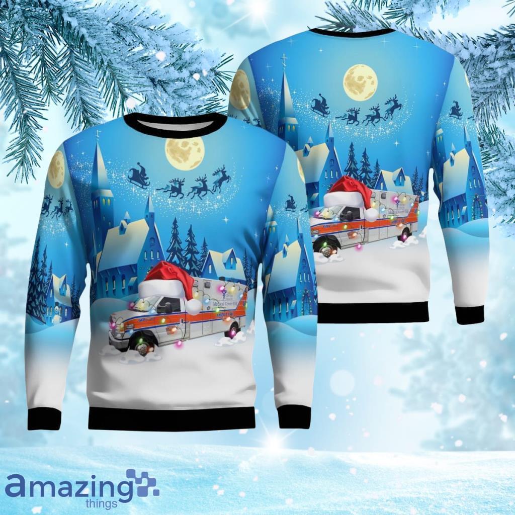 Bowling Green, Ky Medical Center Ems Aop Ugly Sweater 3D Gift For Men And Women Product Photo 1 Bowling Green, Ky Medical Center Ems Aop Ugly Sweater 3D Gift For Men And Women Product Photo 1