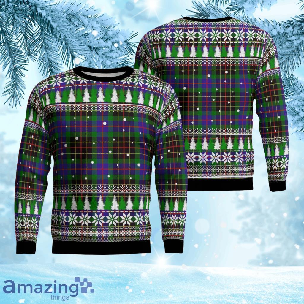 Brodie Hunting Modern Tartan Christmas Ugly Sweater 3D Gift For