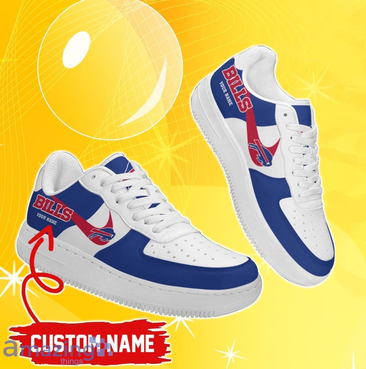 Tekneek Customs — Buffalo Bills AF1 low throwback