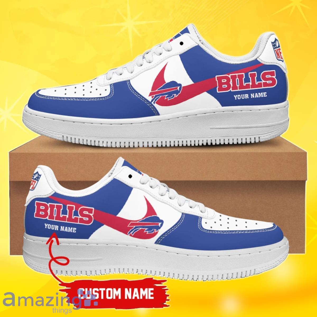 Custom Buffalo Bills Nike AF1 low top