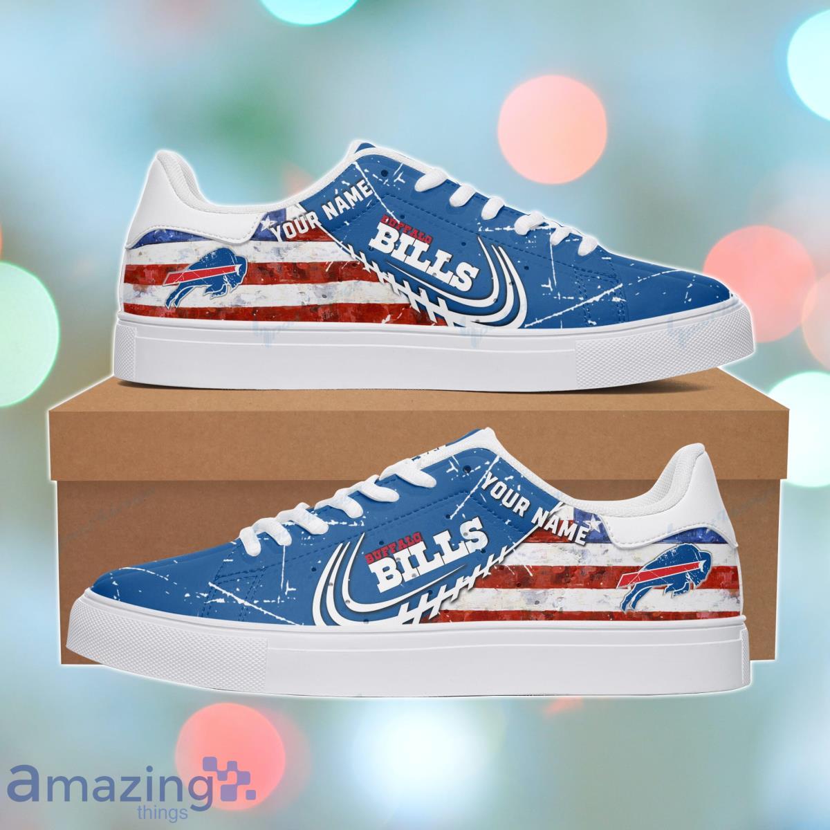 Buffalo Bills Personalized Stan Smith Sneakers Unique Gift For Men And Women Fans Product Photo 1