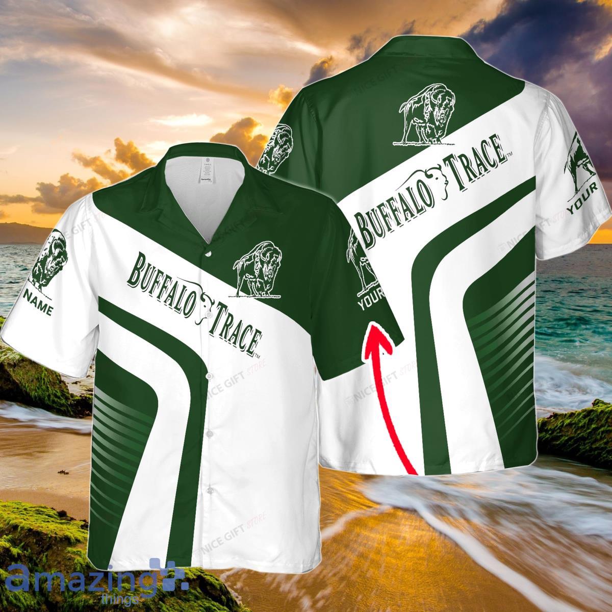 Buffalo Trace Custom Name Hawaiian Shirt Summer Beach Hawaiian Shirt Product Photo 1