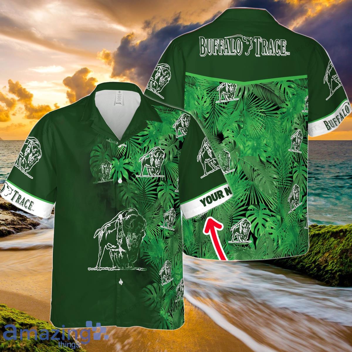 Buffalo Trace Custom Name Hawaiian Shirt Unique Gift For Men And Women Product Photo 1