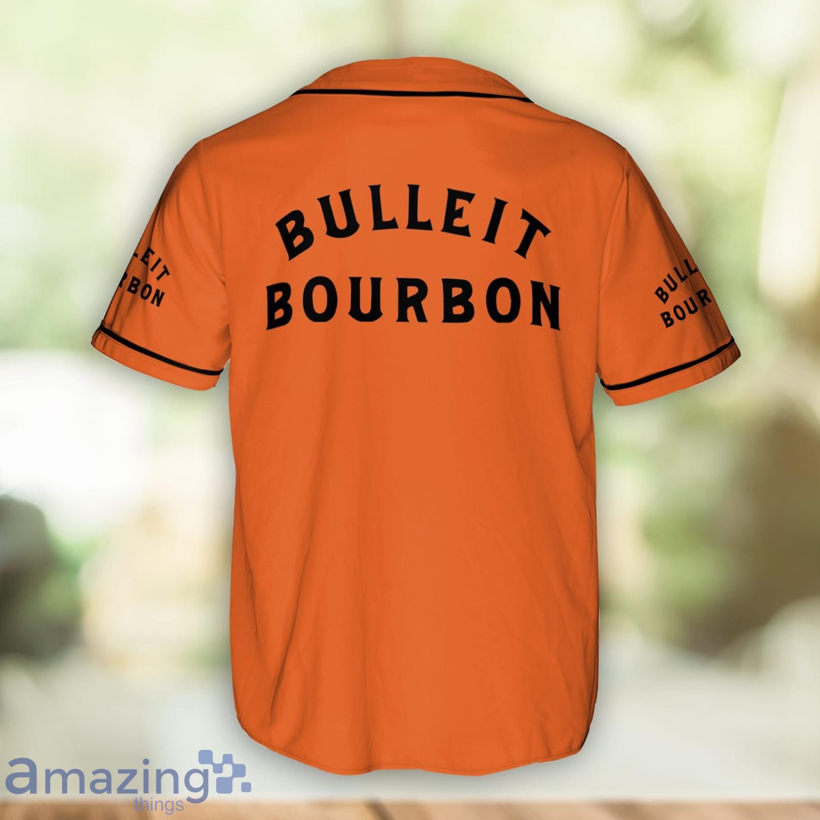 Bulleit Bourbon All Over Print Unisex Baseball Jersey Shirt Men And Women Sport Gift image Bulleit Bourbon All Over Print Unisex Baseball Jersey Shirt Men And Women Sport Gift Product Photo 2
