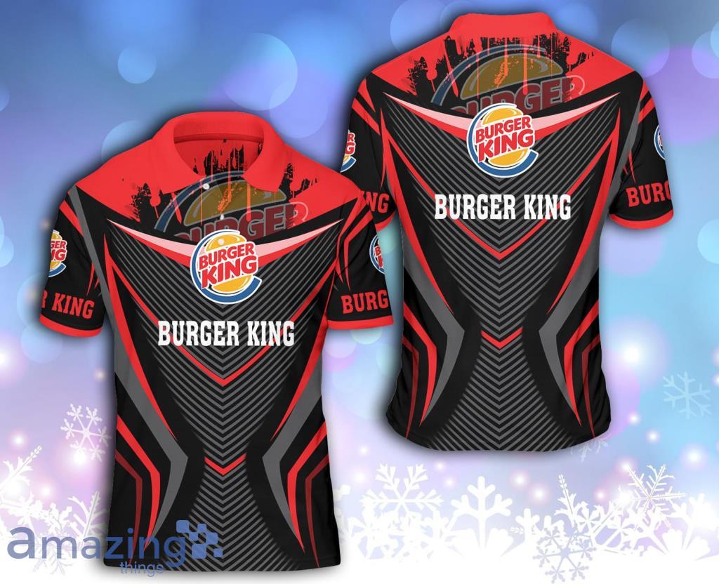 Burger King Logo Polo Shirt Gift For Big Fans