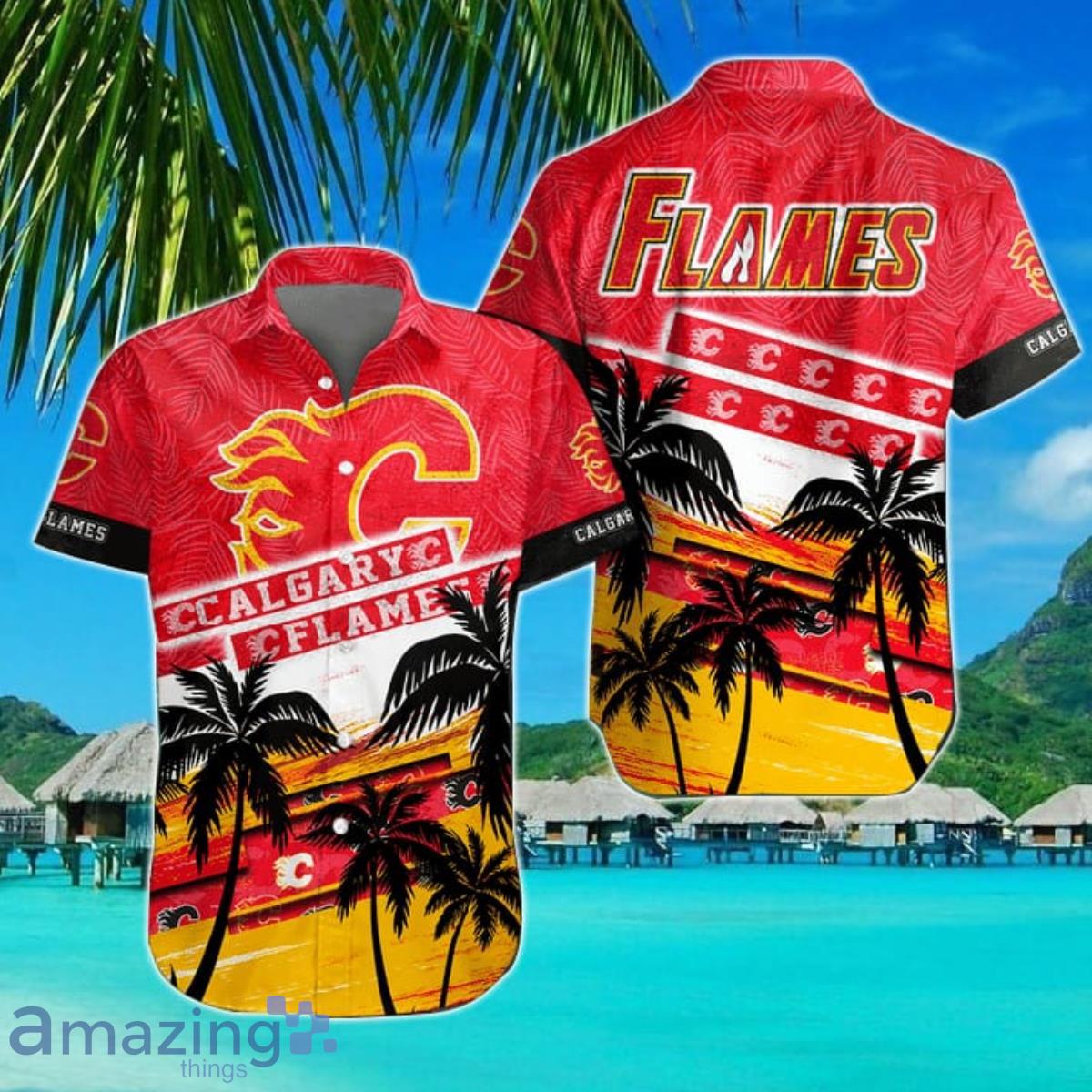 Calgary Flames-NHL Hawaiian Shirt Impressive Gift For Men And Women Fans Product Photo 1