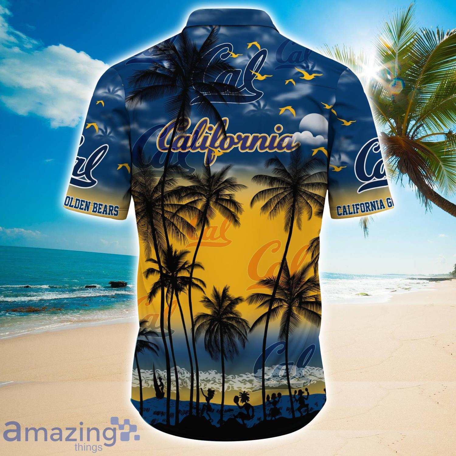 California Golden Bears 2023 Trending Aloha Hawaiian Shirt Summer Gift For Beach Lover image California Golden Bears 2023 Trending Aloha Hawaiian Shirt Summer Gift For Beach Lover Product Photo 3