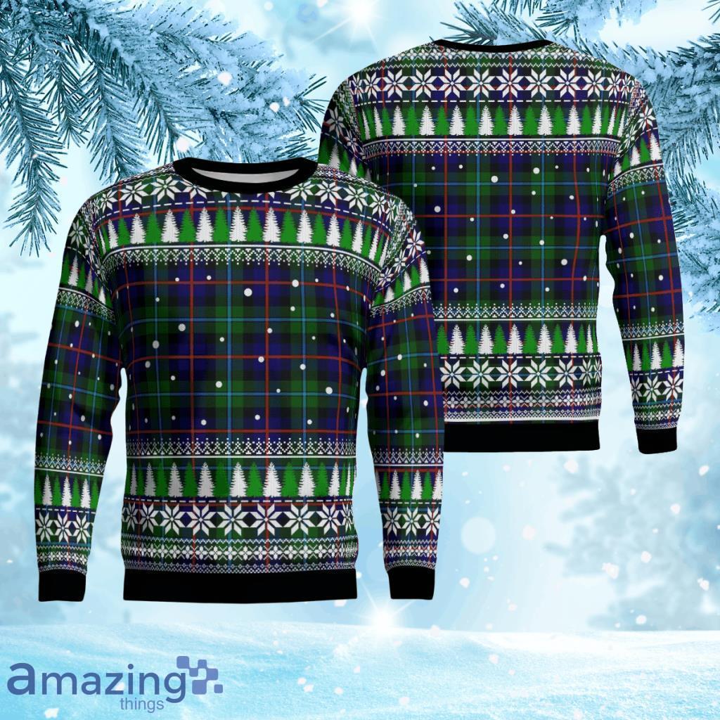 Campbell of Cawdor Modern Tartan Christmas Ugly Sweater 3D Gift For Men And Women Product Photo 1