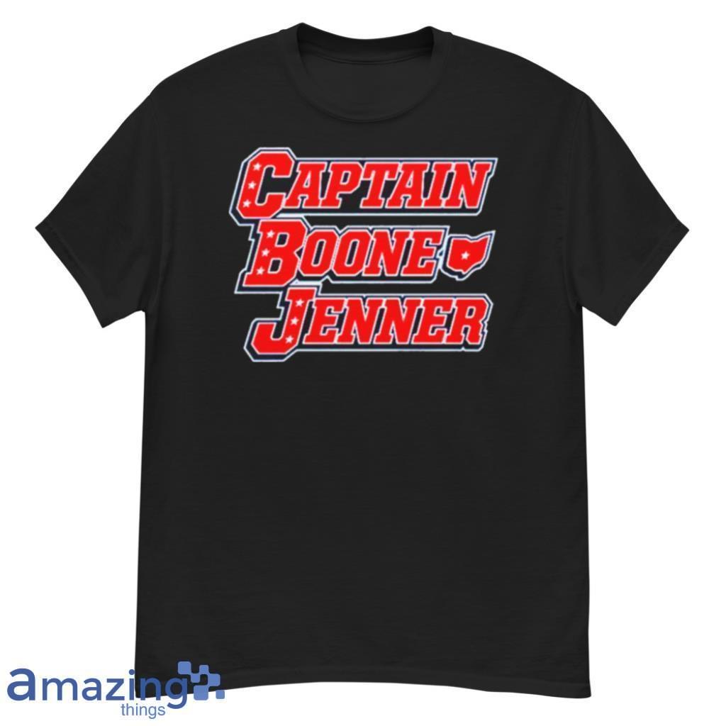 Captain Boone Jenner Columbus Blue Jackets Shirt image Captain Boone Jenner Columbus Blue Jackets Shirt Product Photo 2