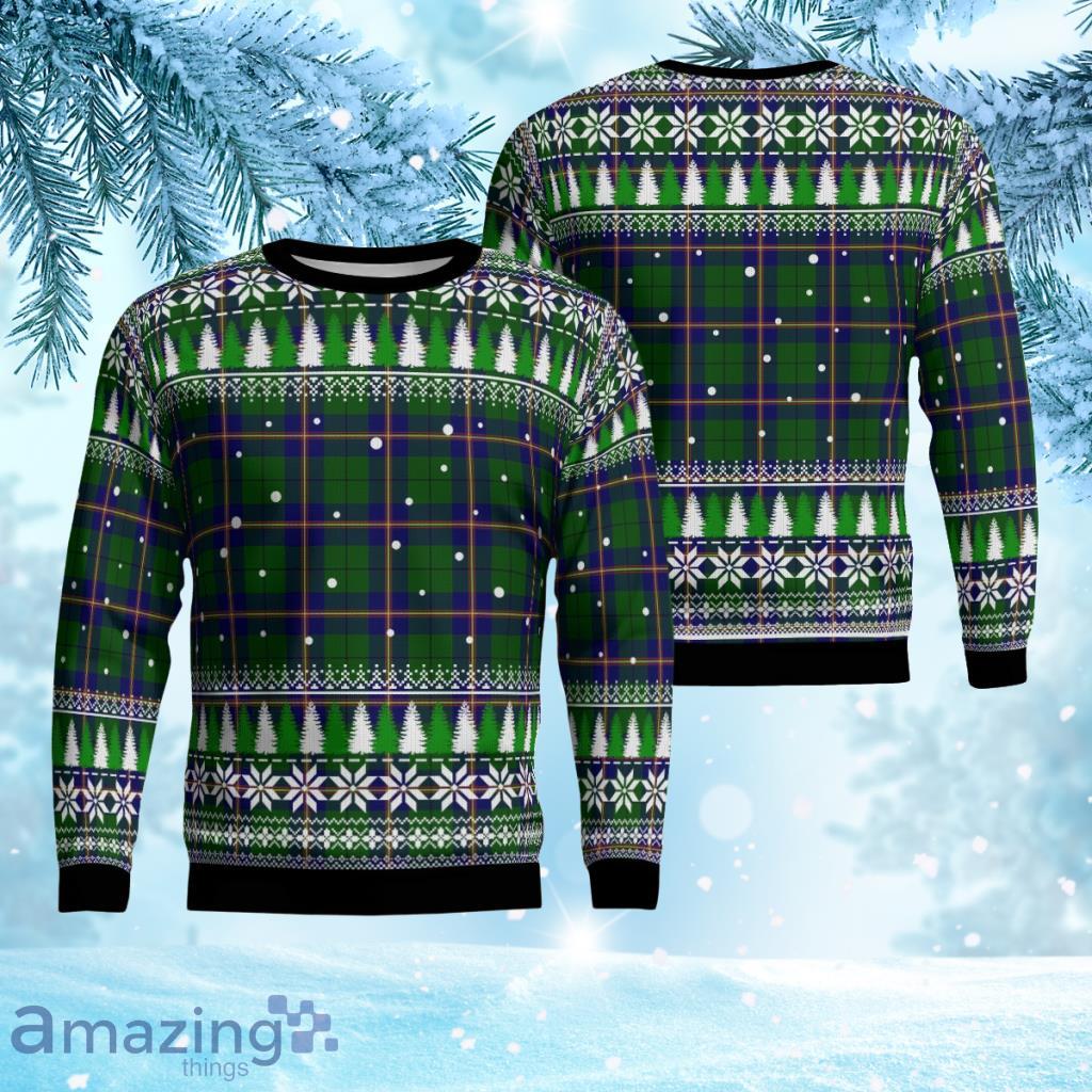 Carmichael Modern Tartan Christmas Ugly Sweater 3D Gift For Men And Women Product Photo 1