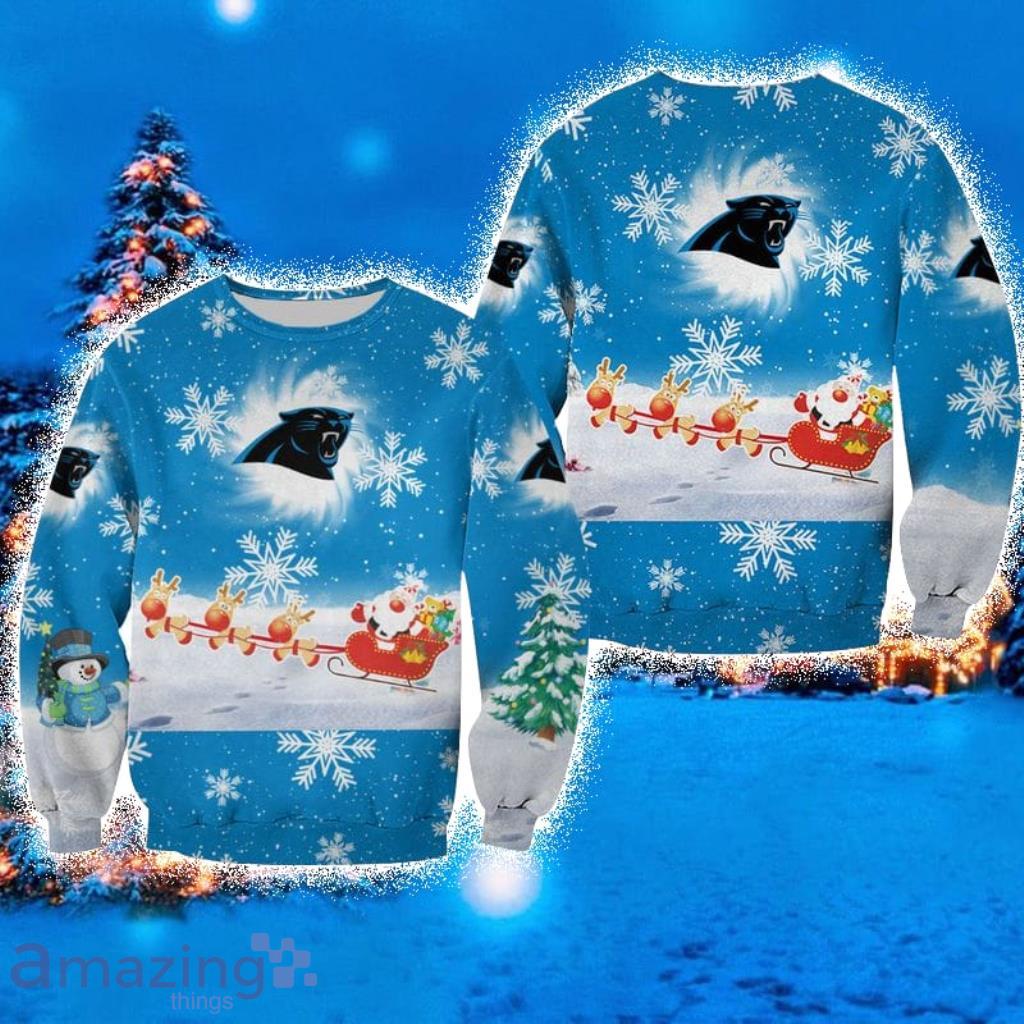 carolina panthers christmas sweater