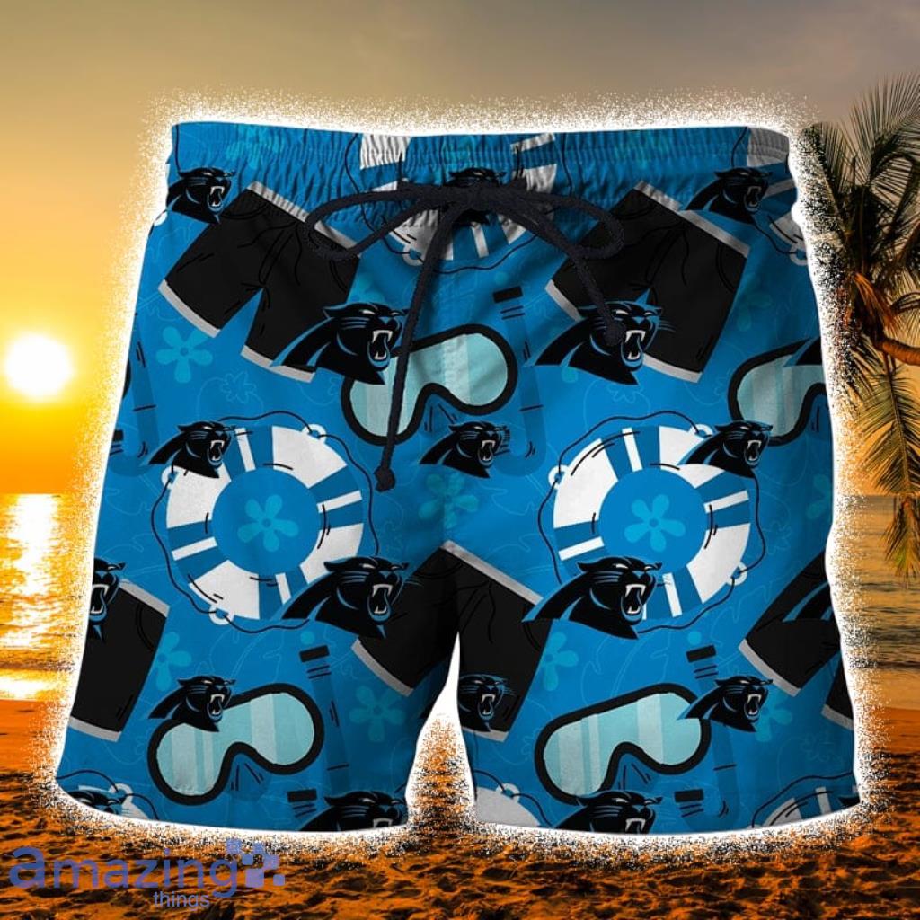 Carolina Panthers Cool Summer Hawaiian Shorts Gift For Fans Product Photo 1