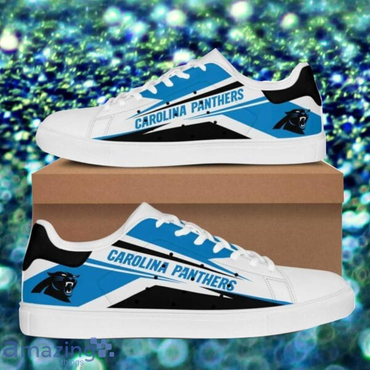 Carolina Panthers NFL Best Gift Low Top Skate Shoes Product Photo 1 Carolina Panthers NFL Best Gift Low Top Skate Shoes Product Photo 1
