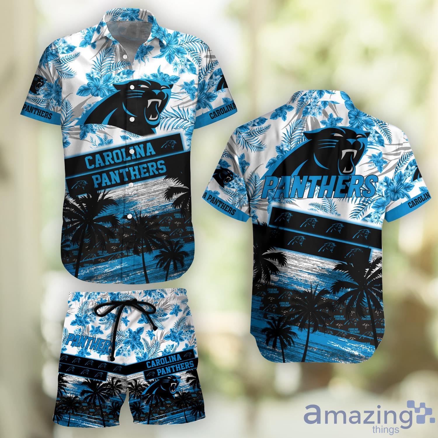 Carolina Panthers Tropical Hibiscus Coconut Pattern Hawaiian Shirt And Shorts Summer Gift - Ads-copy-38 Carolina Panthers Tropical Hibiscus Coconut Pattern Hawaiian Shirt And Shorts Summer Gift - Ads-copy-38
