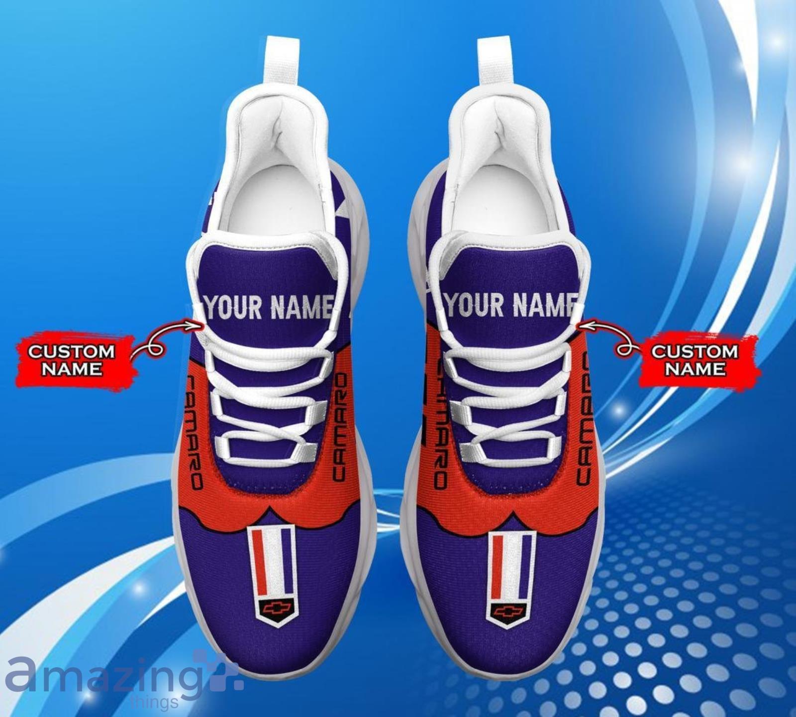 Chevrolet Camaro Clunky Sneakers Max Soul Shoes Custom Name Sport Sneakers Gifts For Men And Women image Chevrolet Camaro Clunky Sneakers Max Soul Shoes Custom Name Sport Sneakers Gifts For Men And Women Product Photo 3
