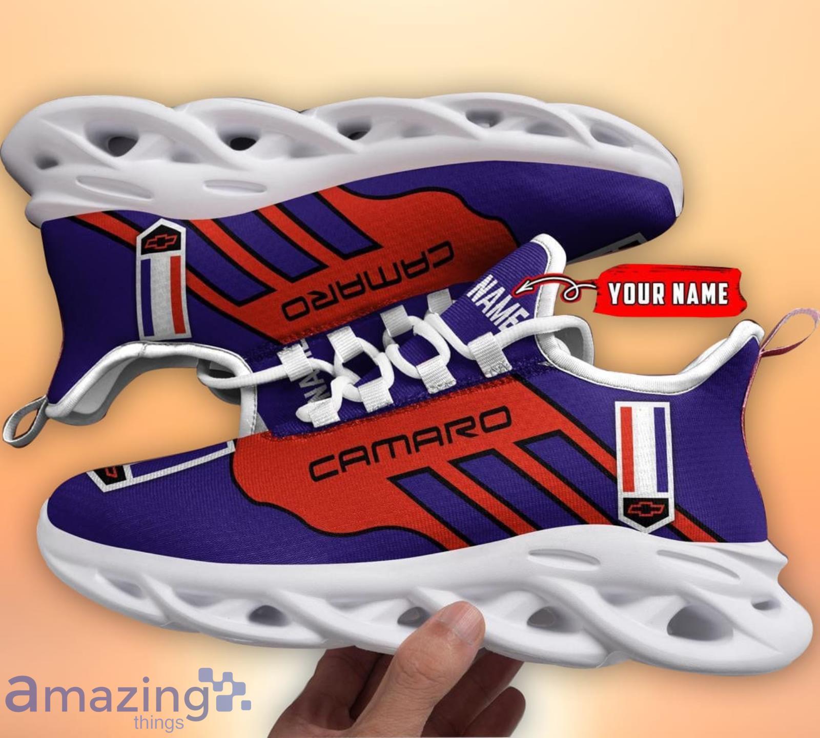 Chevrolet Camaro Clunky Sneakers Max Soul Shoes Custom Name Sport Sneakers Gifts For Men And Women Product Photo 1 Chevrolet Camaro Clunky Sneakers Max Soul Shoes Custom Name Sport Sneakers Gifts For Men And Women Product Photo 1