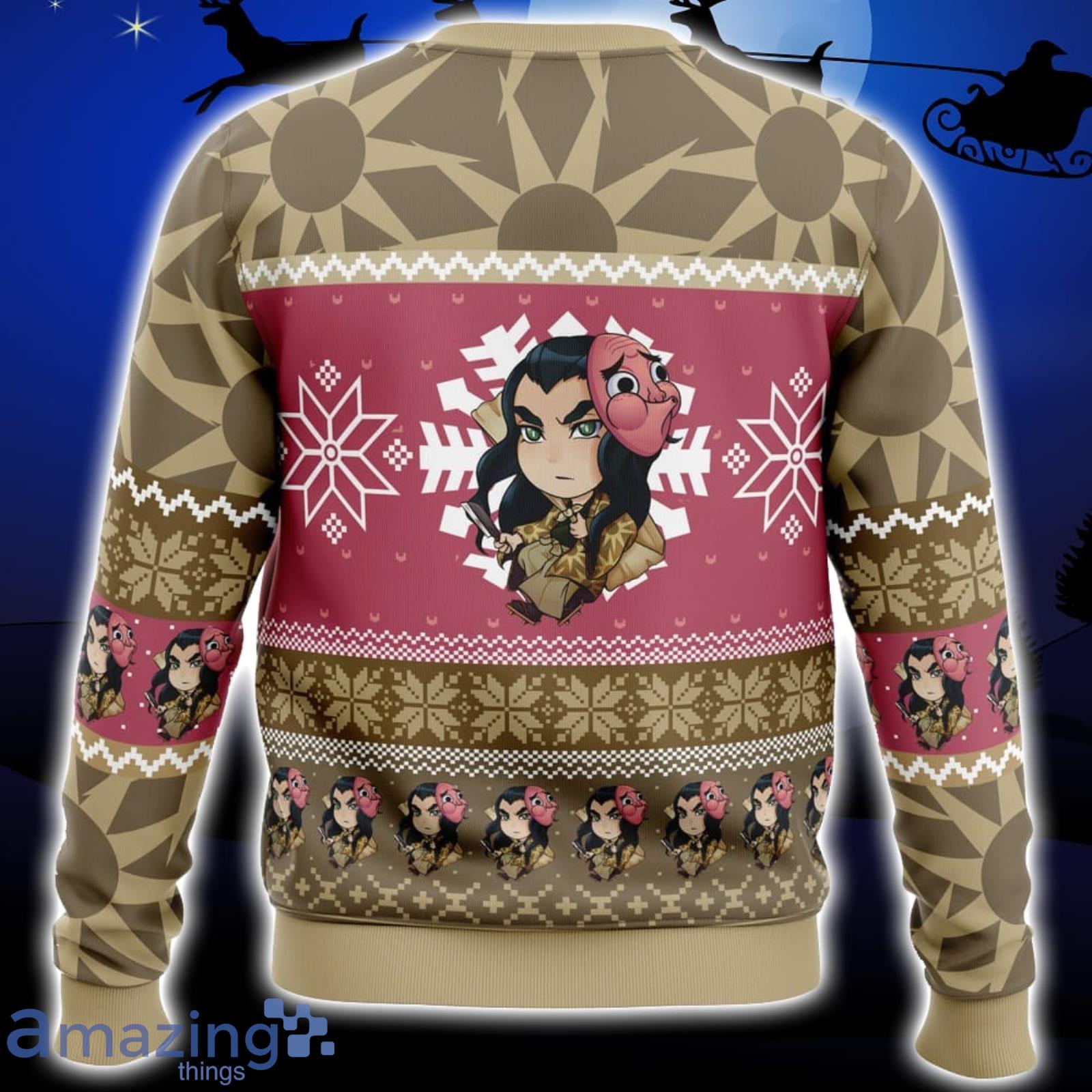 Hotaru Haganezuka Demon Slayer Ugly Christmas Sweater